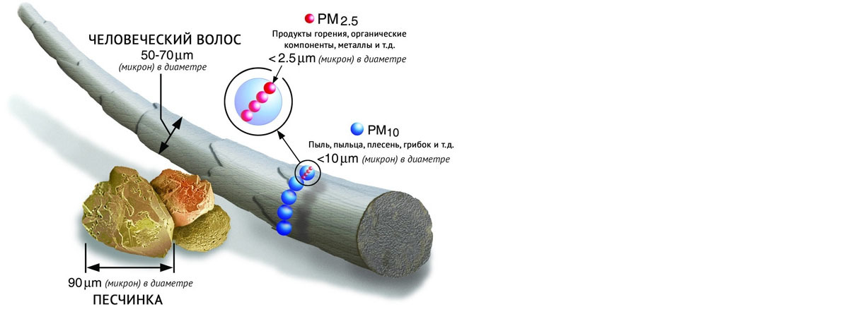 Частицы PM 2.5