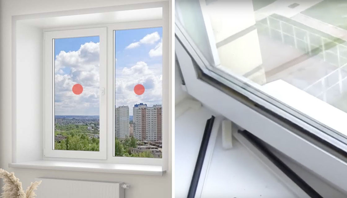 Замена стеклопакета в пластиковом окне