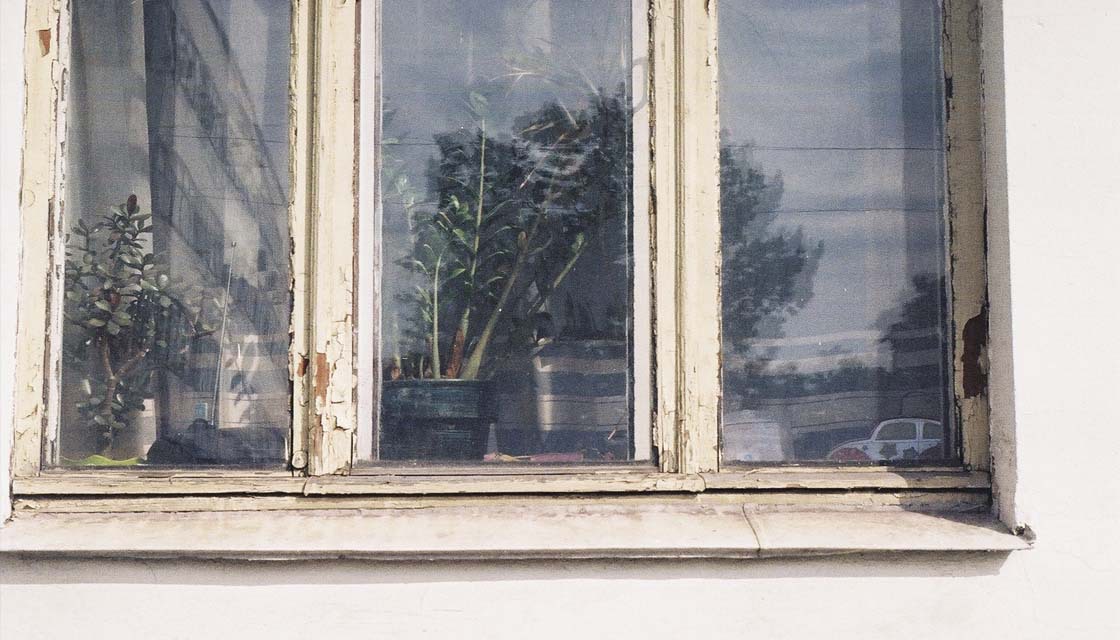 Старое советское окно