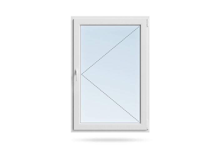 Прямоугольное поворотное окно